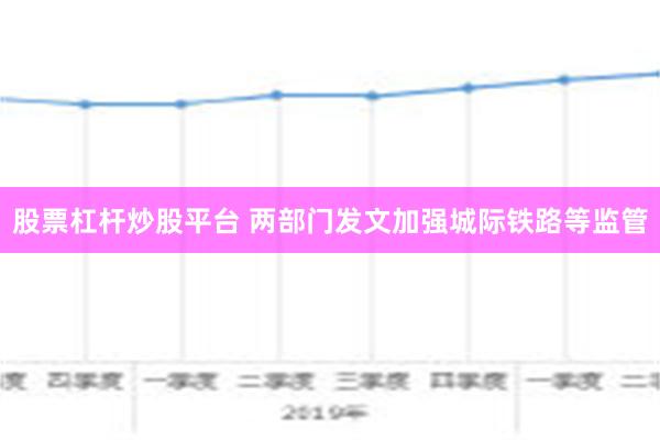 股票杠杆炒股平台 两部门发文加强城际铁路等监管