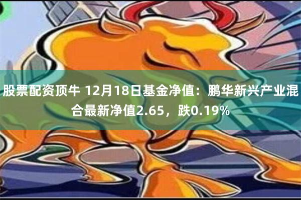 股票配资顶牛 12月18日基金净值：鹏华新兴产业混合最新净值2.65，跌0.19%